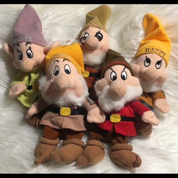 seven dwarfs plush